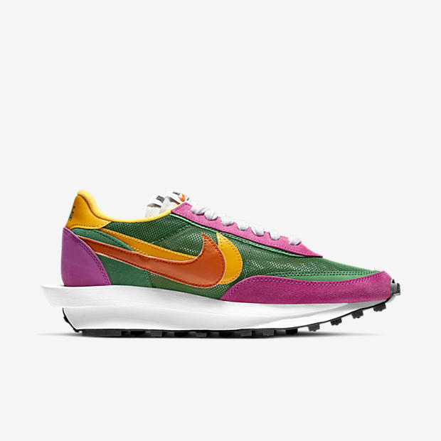 Nike x Sacai LDWaffle
Green / Orange / Pink