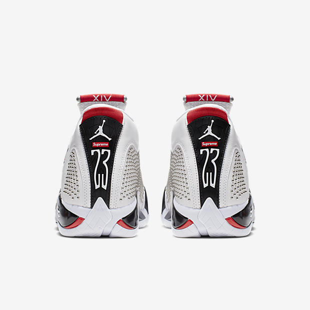 Supreme x Air Jordan 14
White / Red