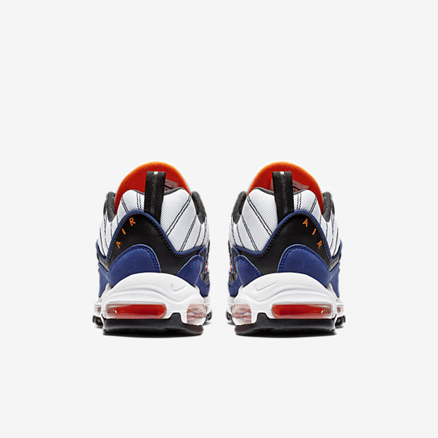 Nike Air Max 98
White / Blue / Orange