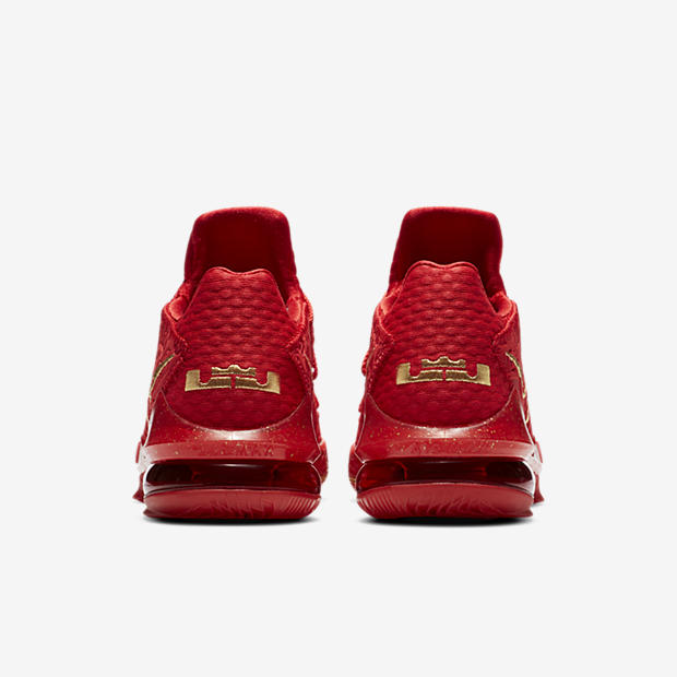 Titan x Nike
LeBron 17 Low
Red / Gold