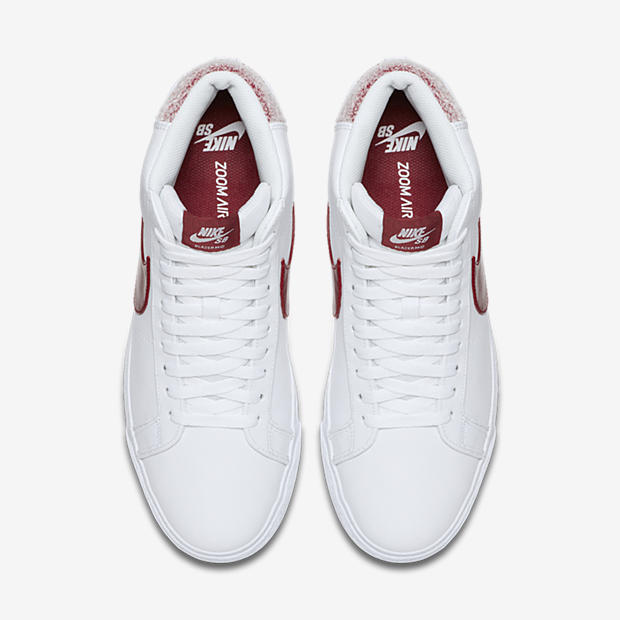 Nike SB Zoom
Blazer Mid PRM
White / Red
