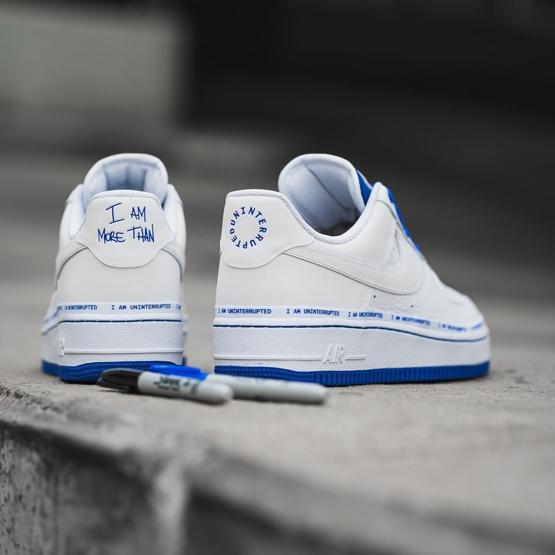 Uninterrupted x Air Force 1 Low
« More Than »