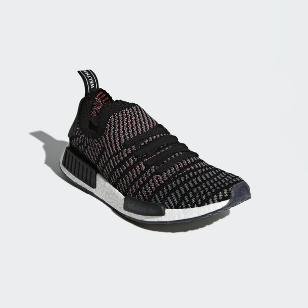 Adidas NMD_R1
STLT Primeknit
Black / Grey / Solar Pink