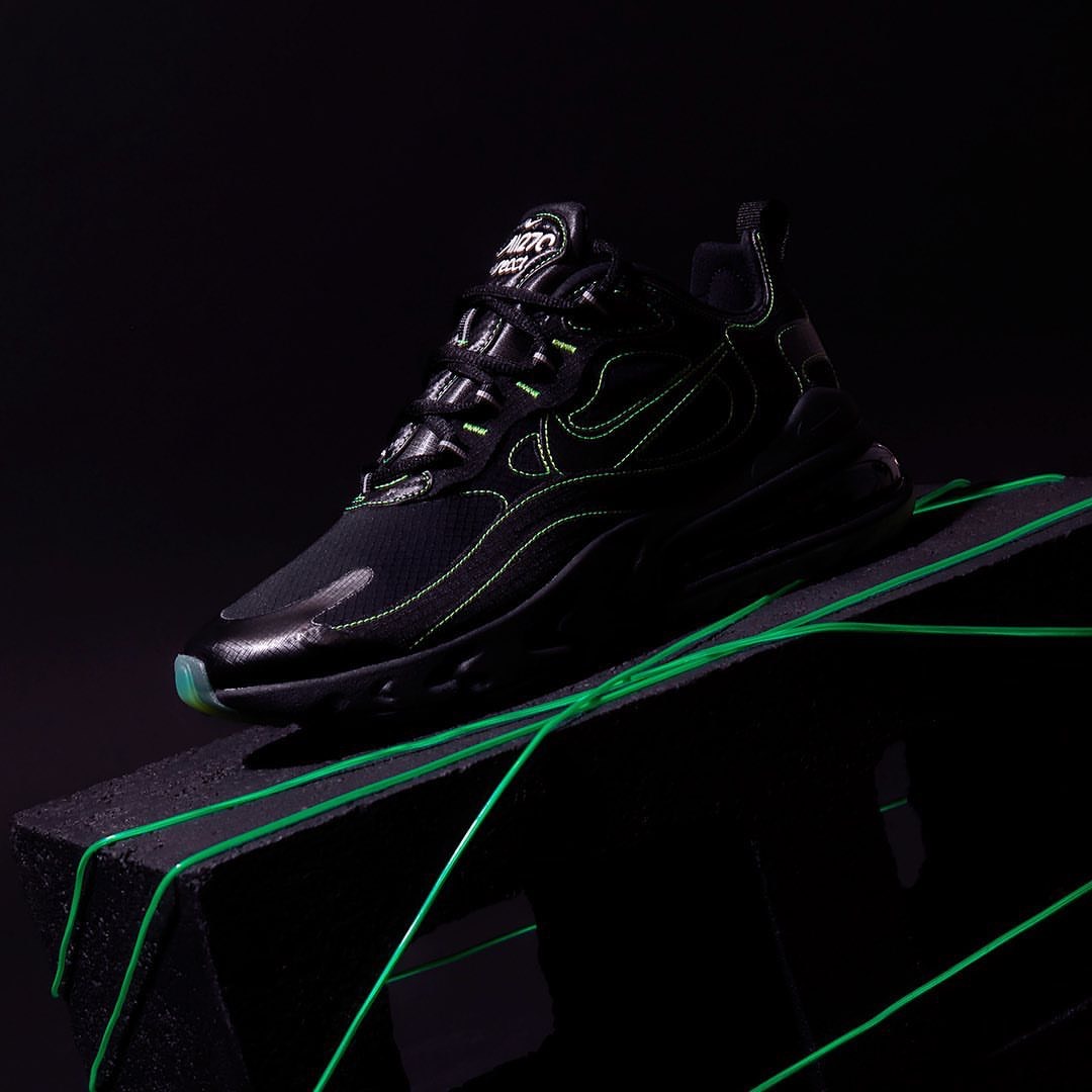 Nike Air Max 270 React SP
Black / Electric Green