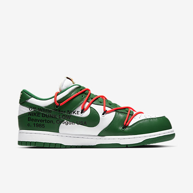 Nike x Off-White
Dunk Low
Pine Green