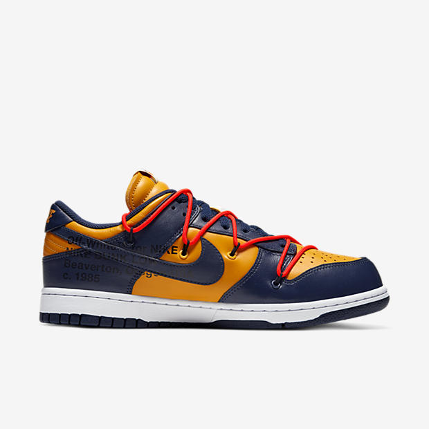 Nike x Off-White
Dunk Low
Midnight Navy