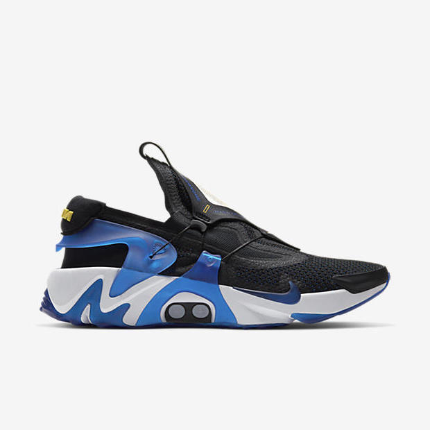 Nike Adapt Huarache
Black / Racer Blue
(UK Charger)