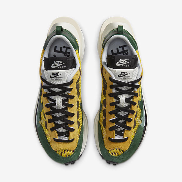 Sacai x Nike VaporWaffle
Yellow / Green