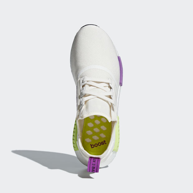 Adidas NMD_R1
White / Purple / Yellow