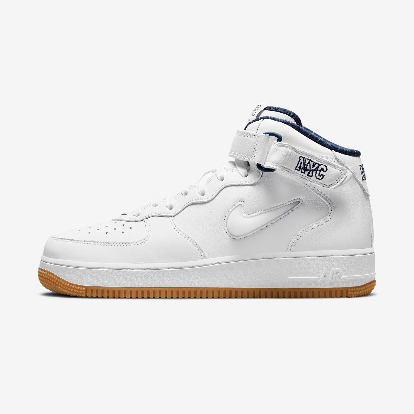 Nike Air Force 1 Mid QS
White / Midnight Navy