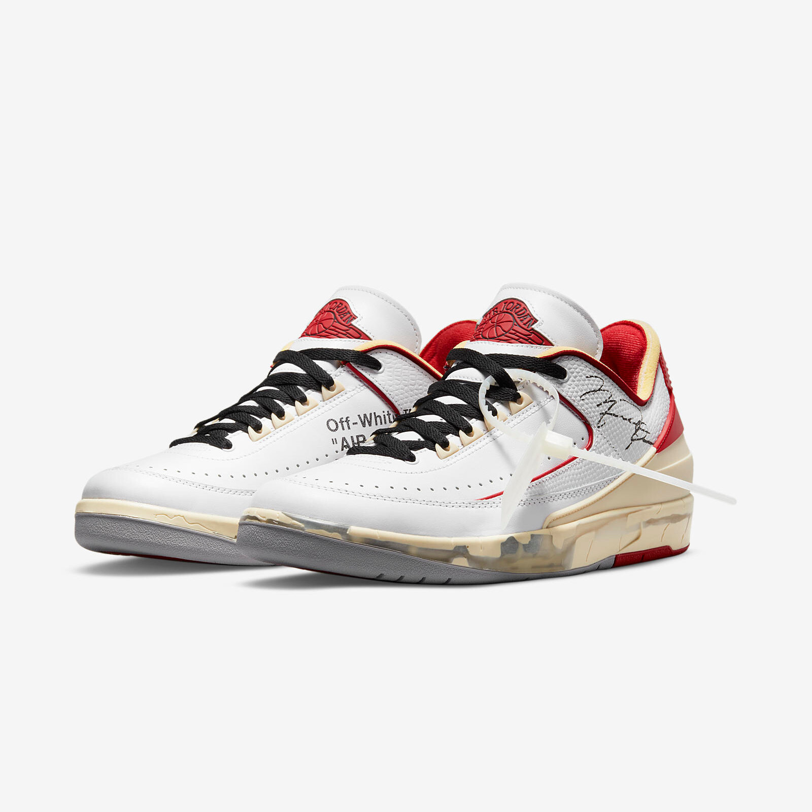 Nike x Off-White
Air Jordan 2 Low
White / Varsity Red