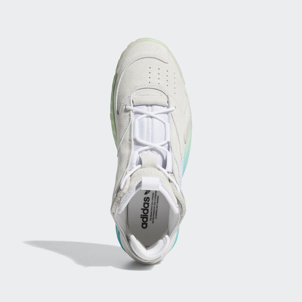 Adidas Streetball
White / Green / Aqua