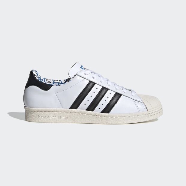 Adidas x Have A Good Time
Superstar 80s White