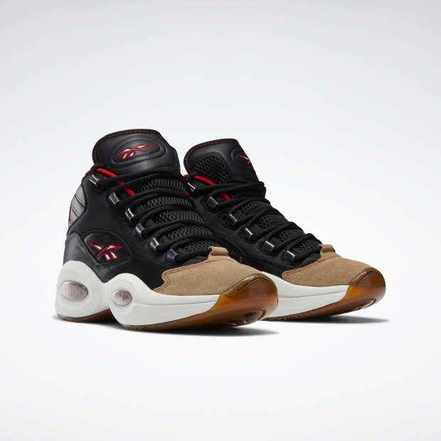 Reebok Question Mid
Black / Red / Brown
