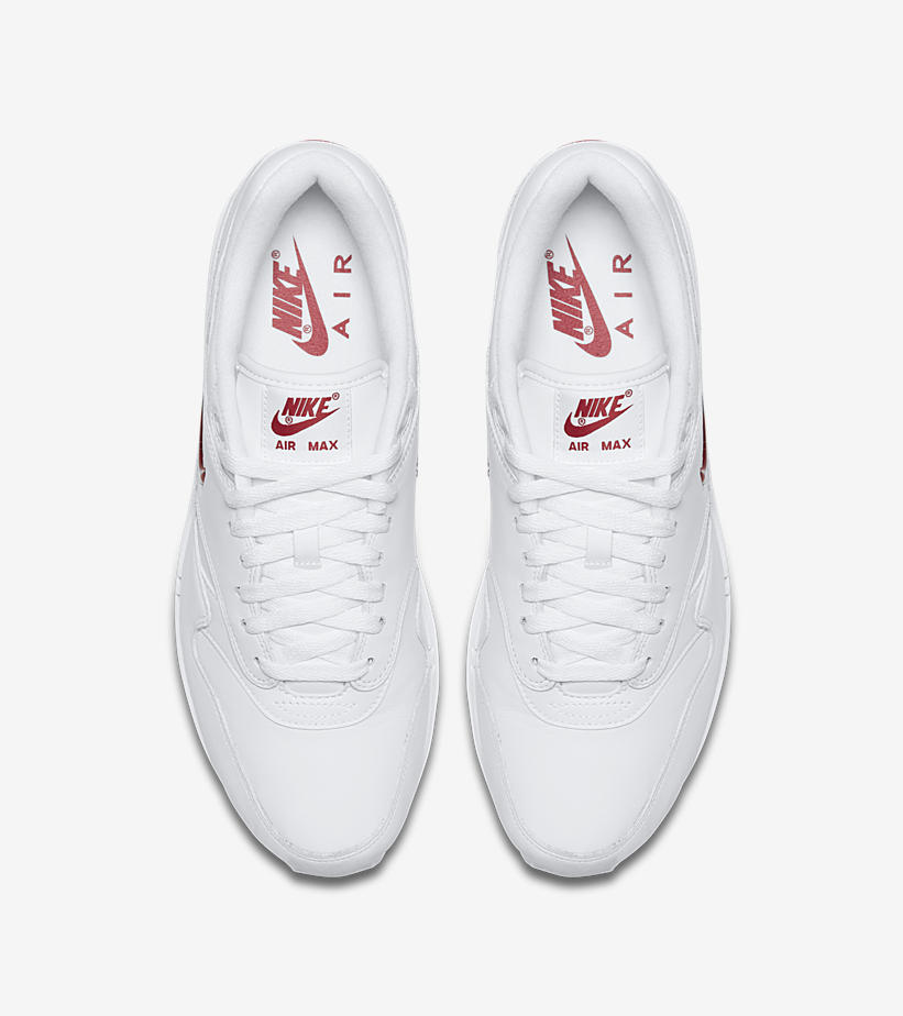 Nike Air Max 1 Premium Jewel
White / University Red