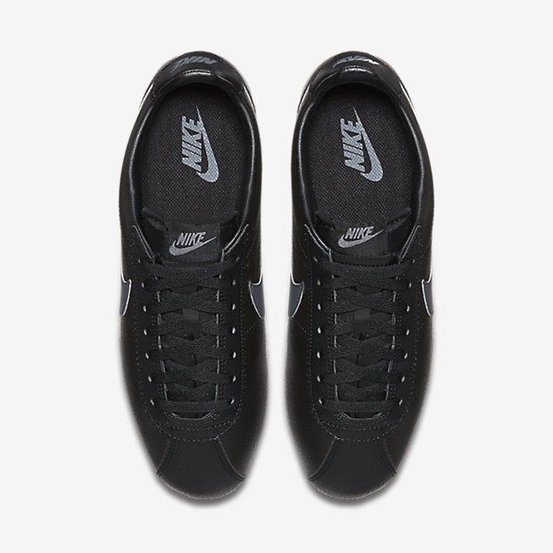 Nike Classic Cortez Leather 
Black / White / Dark Grey