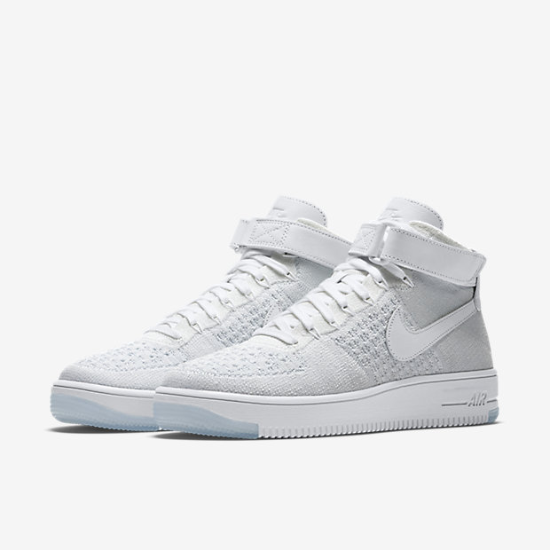 Nike W Air Force 1 Ultra Flyknit 
White / Pure Platinum