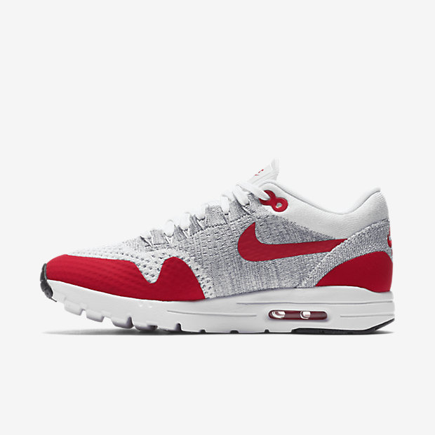 Nike W Air Max 1 Ultra Flyknit
White / University Red