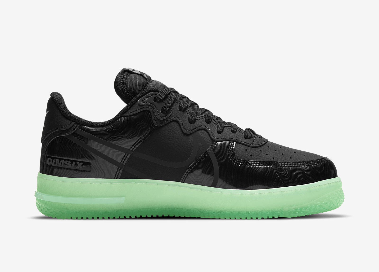 Nike Air Force 1 React LV8
Black / Barely Green