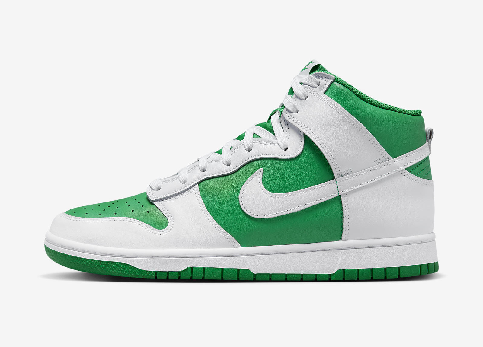 Nike Dunk High
Green / White